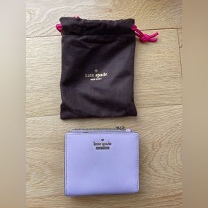 Kate Spade Wallet in Lavender with Dust Bag